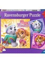 Produkt oferowany przez sklep:  Puzzle 3 x 49 el. Psi Patrol. Skye i Everest Ravensburger