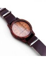 Produkt oferowany przez sklep:  Zegarek Drewniany Eko Ręcznie Wykonany Smartwoods Palisander Unisex