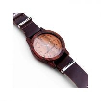 Produkt oferowany przez sklep:  Zegarek Drewniany Eko Ręcznie Wykonany Smartwoods Palisander Unisex