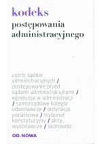 Produkt oferowany przez sklep:  Kodeks Postępowania Administracyjnego