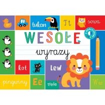 Produkt oferowany przez sklep:  Wesołe wyrazy. Blok z tekturą