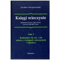 Produkt oferowany przez sklep:  Księgi wieczyste komentarz do art.1-58 u.k.w.h oraz art. 626 k.p.c. Tom 1