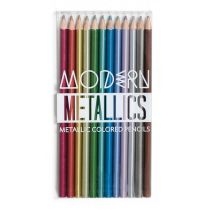 Produkt oferowany przez sklep:  Kolorowe Baloniki Kredki ołówkowe metaliczne