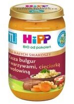 Produkt oferowany przez sklep:  Hipp Kasza bulgur z warzywami
