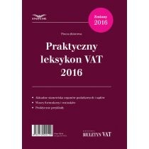 Produkt oferowany przez sklep:  Praktyczny Leksykon Vat 2016