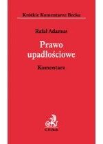 Produkt oferowany przez sklep:  Prawo Upadłościowe. Komentarz