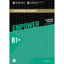 Produkt oferowany przez sklep:  Cambridge English Empower Intermediate B1+. Workbook with answers with downloadable Audio