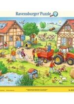 Produkt oferowany przez sklep:  Puzzle ramkowe 24 el. Moja mała farma Ravensburger