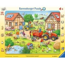 Produkt oferowany przez sklep:  Puzzle ramkowe 24 el. Moja mała farma Ravensburger