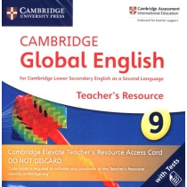 Produkt oferowany przez sklep:  Cambridge Global English 9 Cambridge Elevate Teacher's Resource Access Card