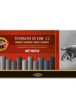 Produkt oferowany przez sklep:  Koh-I-Noor Pastele suche Toison D'Or 8522G 12 szt.
