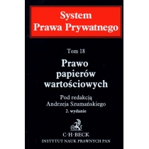 Produkt oferowany przez sklep:  Prawo Papierów Wartościowych 18