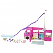 Produkt oferowany przez sklep:  Barbie Kamper Marzeń DreamCamper HCD46 Mattel