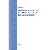 Produkt oferowany przez sklep:  Zamówienia publiczne na uługi w zakresie badań naukowych