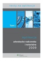 Produkt oferowany przez sklep:  Aplikacja Adwokacko-Radcowska I Notarialna 2009