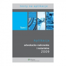Produkt oferowany przez sklep:  Aplikacja Adwokacko-Radcowska I Notarialna 2009