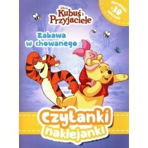 Produkt oferowany przez sklep:  Czytanki naklejanki. Disney Kubuś i Przyjaciele. Zabawa w chowanego