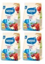 Produkt oferowany przez sklep:  Nestle Kaszka mleczno-ryżowa jabłko wiśnia dla niemowląt po 8 miesiącu Zestaw 4 x 230 g