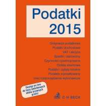 Produkt oferowany przez sklep:  Podatki 2015