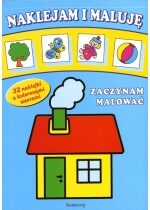 Produkt oferowany przez sklep:  Naklejam i maluję - Zaczynam malować