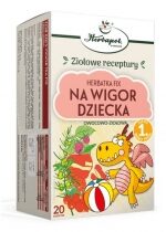 Produkt oferowany przez sklep:  Herbapol Kraków Herbatka na wigor dziecka 20 sasz.