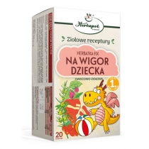Produkt oferowany przez sklep:  Herbapol Kraków Herbatka na wigor dziecka 20 sasz.