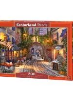 Produkt oferowany przez sklep:  Puzzle 500 el. Francuski chodnik Castorland