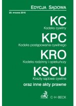 Produkt oferowany przez sklep:  Kodeks cywilny Kodeks postępowania cywilnego Kodeks rodzinny i opiekuńczy