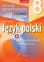 Produkt oferowany przez sklep:  Język polski. Egzamin ósmoklasisty. Arkusze egzaminacyjne