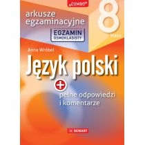 Produkt oferowany przez sklep:  Język polski. Egzamin ósmoklasisty. Arkusze egzaminacyjne