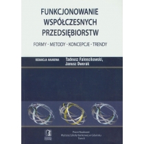 Produkt oferowany przez sklep:  Funkcjonowanie współczesnych przedsiębiorstw