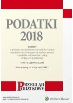 Produkt oferowany przez sklep:  Podatki 2018