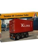 Produkt oferowany przez sklep:  Tecnokar 20 container trailer Italeri