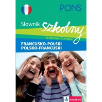 Produkt oferowany przez sklep:  Słownik szkolny francusko-polski