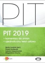 Produkt oferowany przez sklep:  PIT 2019 komentarz do zmian