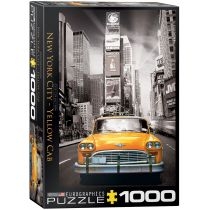 Produkt oferowany przez sklep:  Puzzle 1000 el. Żółta taksówka w Nowym Jorku Eurographics