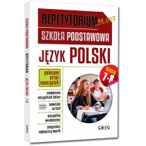 Produkt oferowany przez sklep:  Repetytorium. Szkoła podstawowa. Język polski. Klasy 7-8