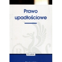 Produkt oferowany przez sklep:  Prawo Upadłościowe