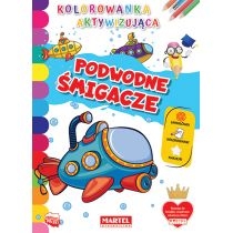 Produkt oferowany przez sklep:  Podwodne śmigacze. Kolorowanka aktywizująca