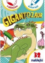 Produkt oferowany przez sklep:  Gigantozaur. Naklejam i koloruję