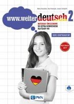 Produkt oferowany przez sklep:  www.weiter deutsch 2. Materialy ćwiczeniowe do języka niemieckiego dla klasy VIII. Kurs kontynuacyjny
