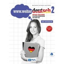 Produkt oferowany przez sklep:  www.weiter deutsch 2. Materialy ćwiczeniowe do języka niemieckiego dla klasy VIII. Kurs kontynuacyjny