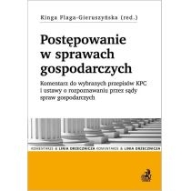 Produkt oferowany przez sklep:  Postępowanie w sprawach gospodarczych