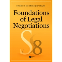 Produkt oferowany przez sklep:  Foundations of Legal Negotiations Studies in the Philosophy of Law vol. 8