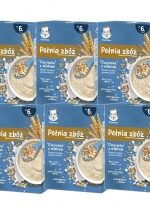 Produkt oferowany przez sklep:  Gerber Pełnia zbóż Kaszka owsiano pszenno żytnia owsianka z mlekiem dla niemowląt po 6 miesiącu Zestaw 6 x 200 g