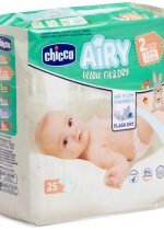 Produkt oferowany przez sklep:  Chicco Pieluchy Airy Diapers Mini (3-6 kg) 25 szt.