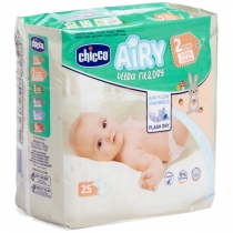 Produkt oferowany przez sklep:  Chicco Pieluchy Airy Diapers Mini (3-6 kg) 25 szt.