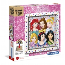 Produkt oferowany przez sklep:  Puzzle 60 el. Frame Me Up. Princess Clementoni