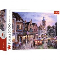 Produkt oferowany przez sklep:  Puzzle 3000 el. Wesołe miasteczko Trefl