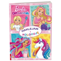 Produkt oferowany przez sklep:  Barbie Dreamtopia. Naklejam i koloruję